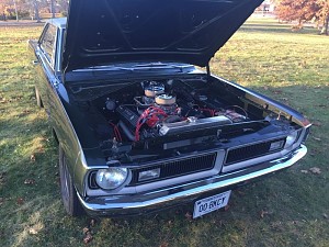 1971 dart swinger with 70 grill and bumpers