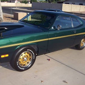 1974 Plymouth Gold duster